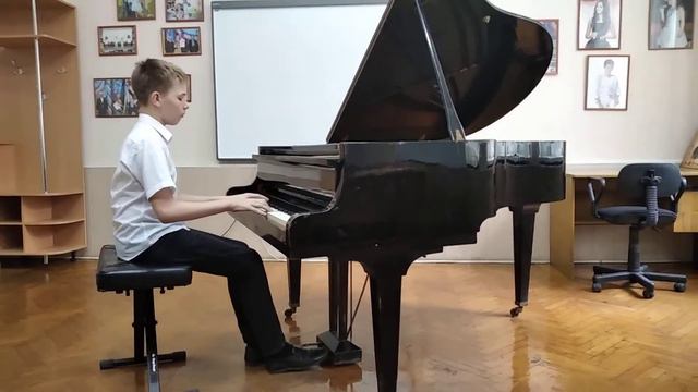 Гуриков Глеб 11 лет. Р. Ловланд "Песня таинственного сада" смотреть онлайн