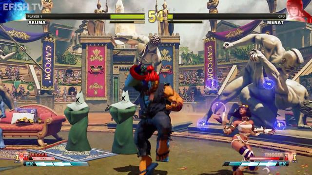 Cyber-Akuma vs Pharaoh Menat (Hardest AI) - Street Fighter V | 4K 60FPS HDR смотреть онлайн