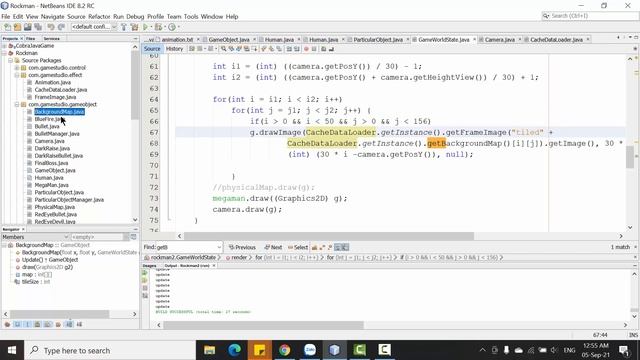 Megaman Java game tutorial - Part 15: Tiled map 3 смотреть онлайн