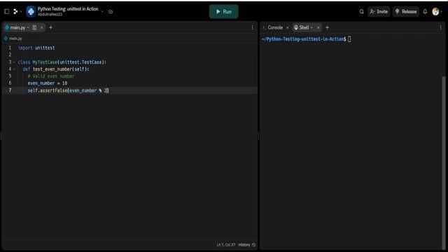 Python Unit Testing: Exploring assertFalse Assertion Method | Hindi | Urdu смотреть онлайн