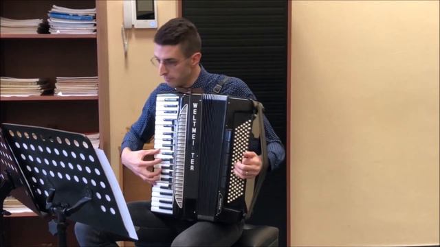 Andrzej TUCHOWSKI - Jazz Toccata for accordion смотреть онлайн