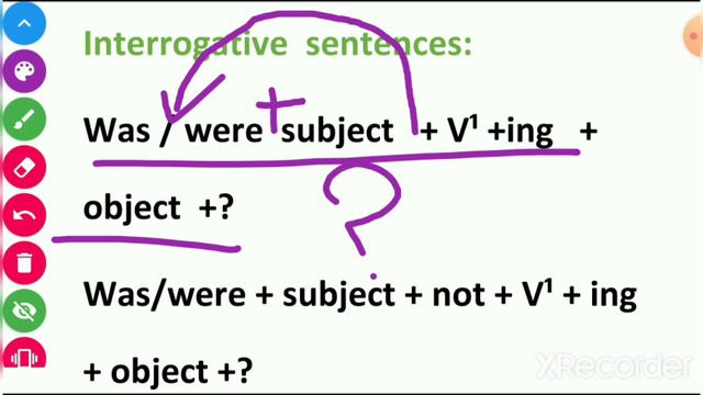 past continuous tense and use of was/were with examples,structures + Hindi translation of sentence. смотреть онлайн