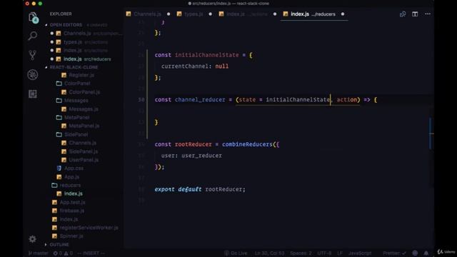 [ Khóa học React - Redux - Firebase ] 24. Put Channel on Global State, Add channel reducer смотреть онлайн
