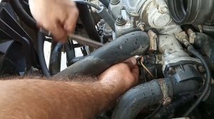 Замена датчика температуры охлаждающей жидкости Ваз 2112 (дтож) и заливка трансмиссионного масла.