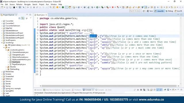 Java Regular Expressions Tutorial | Regular Expressions in Java | Java Training | Edureka Rewind смотреть онлайн