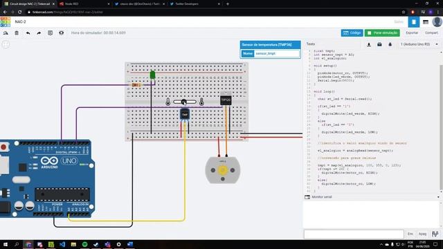 Arduino com TinkerCad e Node-Red com API Twitter - NAC2 смотреть онлайн