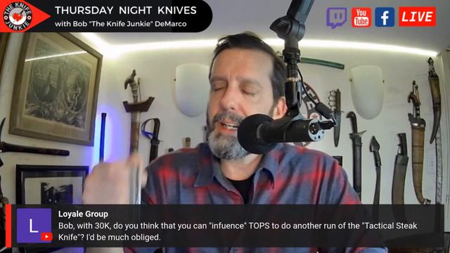 The State of the Knife World is...? Thursday Night Knives with The Knife Junkie смотреть онлайн