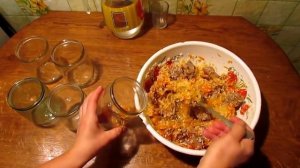 Узбекский плов в автоклаве