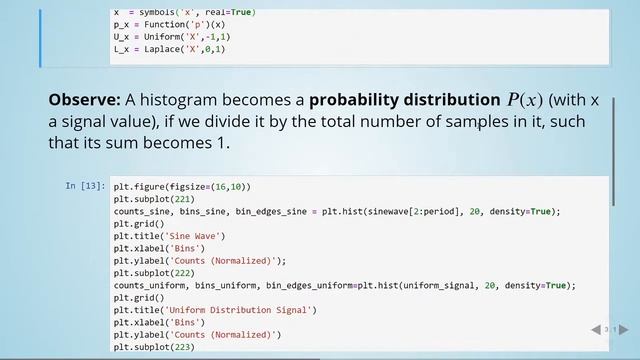 ADSP - 04r Revision: Histogram, PDF, Numerical Integral - 03 Histogram смотреть онлайн