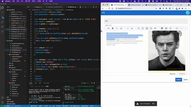 Vue Firebase로 나만의 블로그 만들기 29 썸네일 이미지 만들기 смотреть онлайн