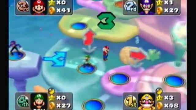 Mario Party 5 Game Episode 5-Undersea Dream смотреть онлайн