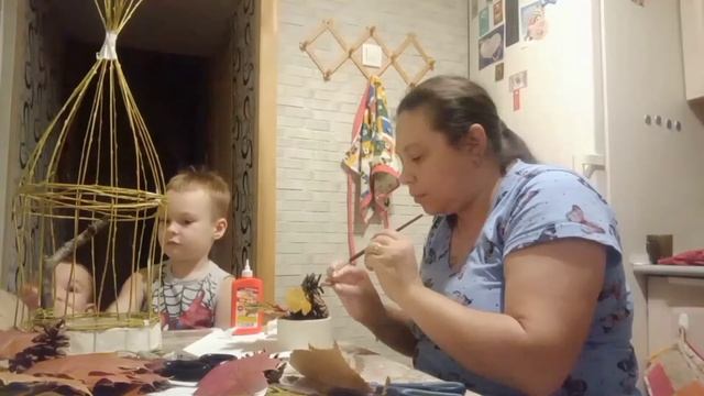 DIY Поделка в детский сад. Осенний конкурс 2021 смотреть онлайн