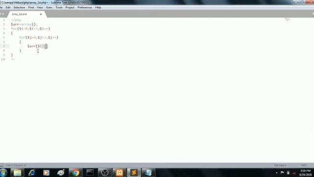 How to make 2-D array in php???......Click here? смотреть онлайн