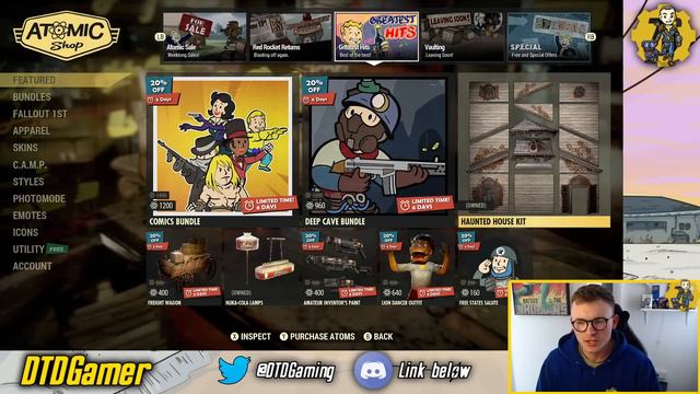 Fallout 76 Atomic Shop Update | May 10th - 17th смотреть онлайн