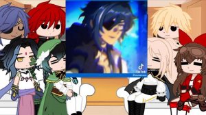 genshin impact react to kaeya