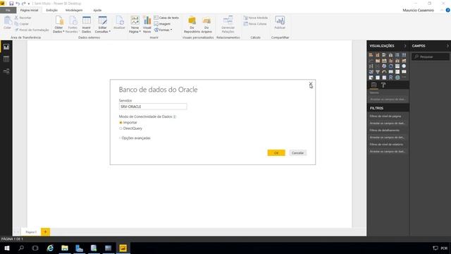 Conectando o Power BI Desktop em um banco de dados Oracle смотреть онлайн