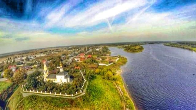 с.Городня на Волге, Конаковский р-н, Тверская область.. смотреть онлайн