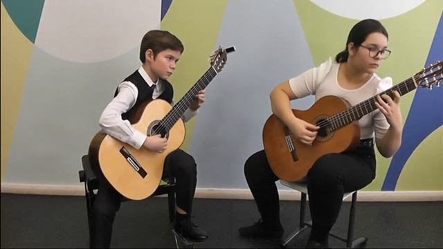 Дуэт гитаристов Ситдеков Расул, Анисова Карина смотреть онлайн