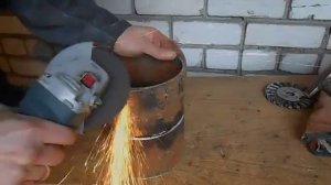 Подготовка кромок трубы болгаркой под просвет (фаска под просвет).mp4