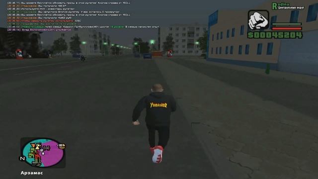 CRMP Rodina RolePlay - КРУЧУ РУЛЕТКУ | ПОХОД В КАЧАЛКУ!#155 смотреть онлайн