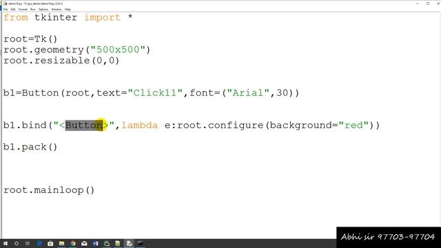 Python GUI with Tkinter in hindi part 24 смотреть онлайн