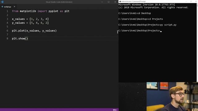 HOW TO USE Matplotlib in 4 MINUTES (2020 Python Tutorial) смотреть онлайн