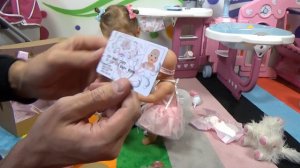 Беби Бoрн Кукла балерина с аксессуарами распаковка играем Baby Born ballerina do (2)