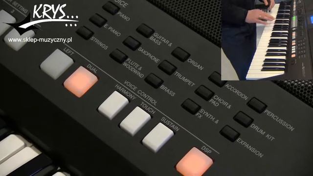 Yamaha PSR-S650 PSR S650 Krys смотреть онлайн