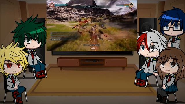 MHA/BNHA Reacts to DEKU VS. ASTA BATTLE || Gacha Club || смотреть онлайн