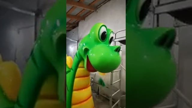 Аттракцион Рыбалочка динозавр смотреть онлайн