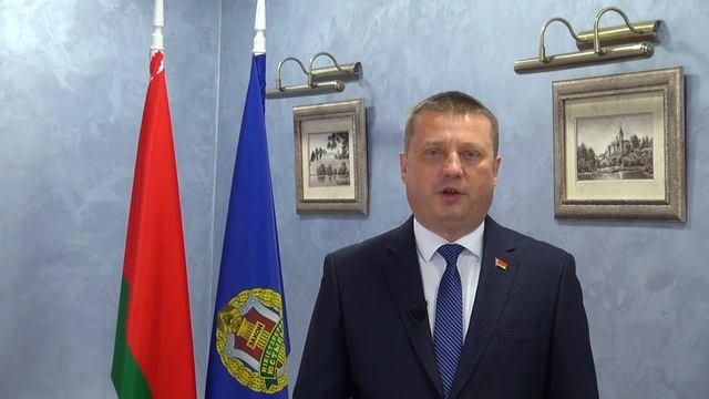 Официальное поздравление Министра юстиции Республики Беларусь Сергея Хоменко с Днем юриста смотреть онлайн