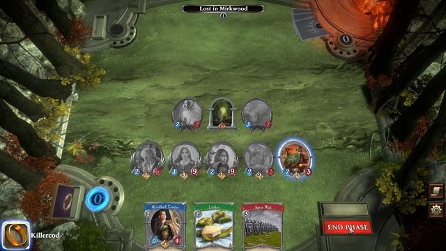 Lord of the Rings Adventure Card Game Tutorial 1 смотреть онлайн