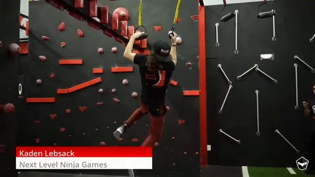 Next Level Ninja Games 2nd place run смотреть онлайн