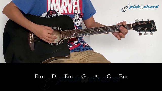 Tere Dar Par Sanam | Guitar Chords | Tutorial | Pickachord | Playthrough смотреть онлайн