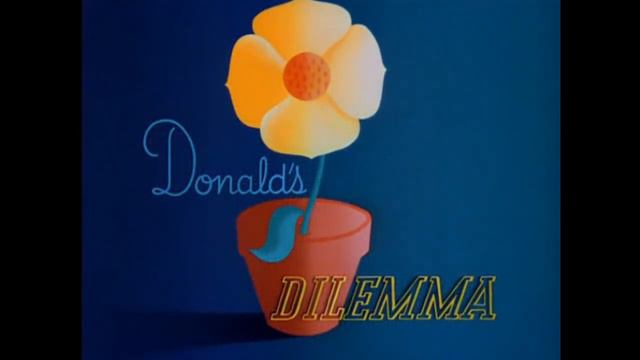 Donald Duck And Daisy Duck - Donald's Dilemma (1947) Original Print Recreation (Titles Only)