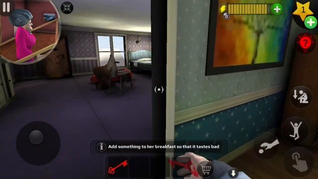 Игра мисс Ти! Портим завтрак злой учительнице!!! Испортили завтрак мисс Ти и спокойно вышли из дома