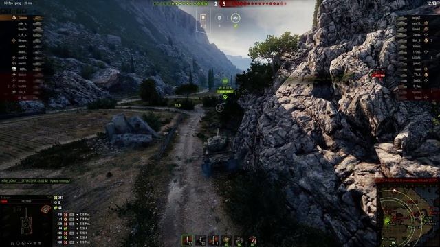 Тест Gtx 970m 6GB в World of Tanks (Ultra) 1080p смотреть онлайн