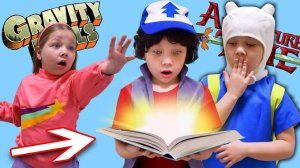 Диппер и Финн нашли дневник Мэйбл! Что скрывает Мейбл?