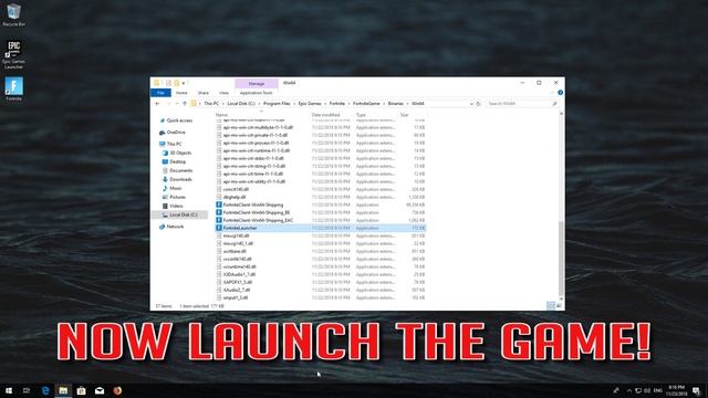 Epic Games Launcher Error Code: LS-0014 FIX - (Season 3) Chapter 4 смотреть онлайн