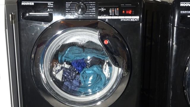 Hoover Dynamic Next DXOA410C3B / Cotton 60'c Heavy standard eco смотреть онлайн
