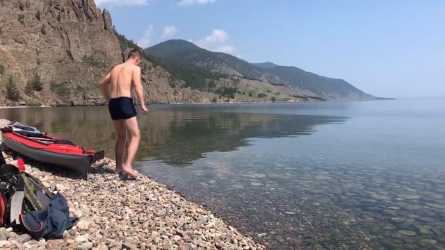 Купание в тёплом Байкале)) смотреть онлайн