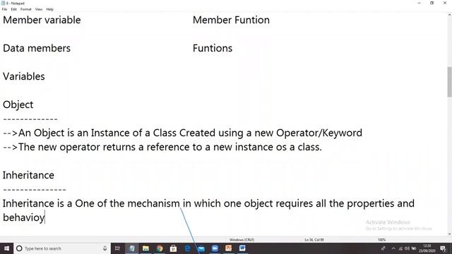 23 09 20 OOps Concepts & Java Features смотреть онлайн