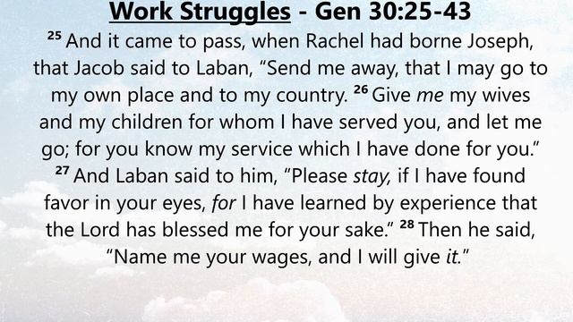 Struggles of Life | Genesis 30:1-43 | Pastor Rick Brown смотреть онлайн