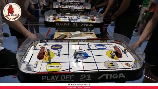 World Table Hockey Championships 2023 | OPEN TEAMS | Play Off смотреть онлайн