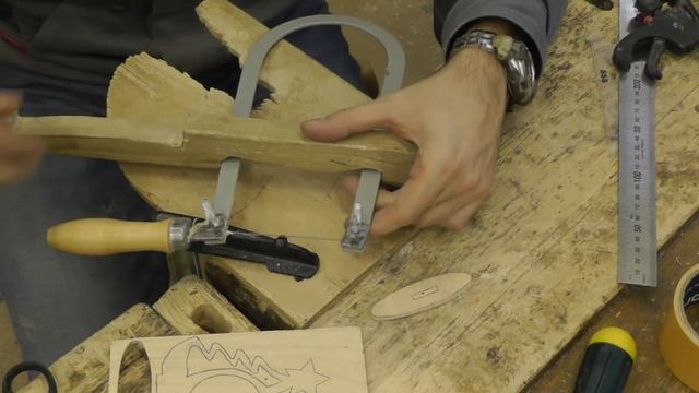 Декоративная новогодняя ёлка из фанеры. Сделай сам! DIY. смотреть онлайн