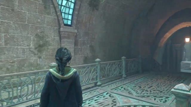 Hogwarts Legacy - Relaxing Slytherin Common Room House Tour  🐍✨