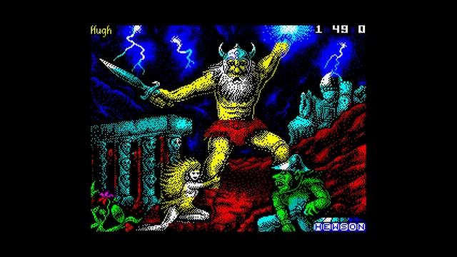 "Stormlord" title music, ZX Spectrum 128k смотреть онлайн