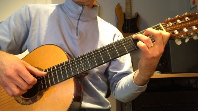 Les Champs Elysées arrangement pour guitare_Leçon de guitare смотреть онлайн