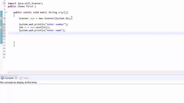 JAVA HINDI TUTORIAL-20 | SCANNER CLASS. смотреть онлайн