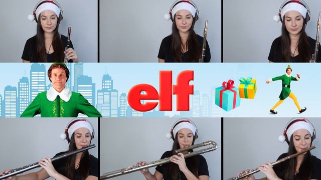 Elf Main Theme on Flute | With Sheet Music смотреть онлайн